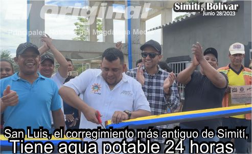 San Luis, tiene agua potable 24 horas