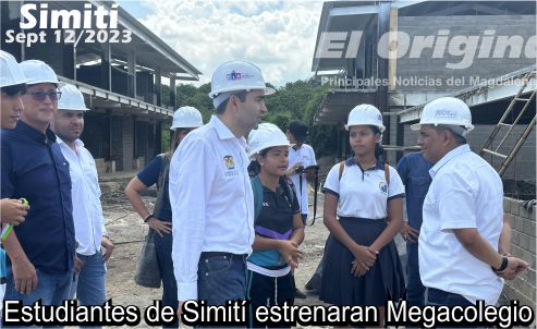 Simití estrenará Megacolegio el 30 de noviembre del 2023