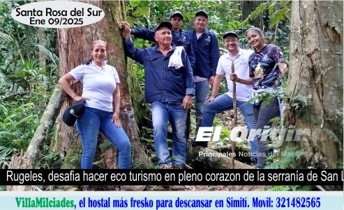 Pedro Rúgeles, el simiteño que desafía hacer ecoturismo en la serranía de San Lucas.